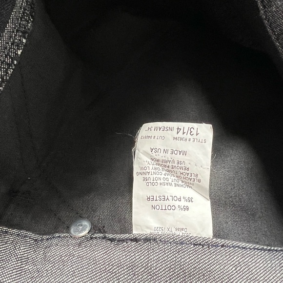 Metallic RoughRider Jeans - Picture 6 of 6